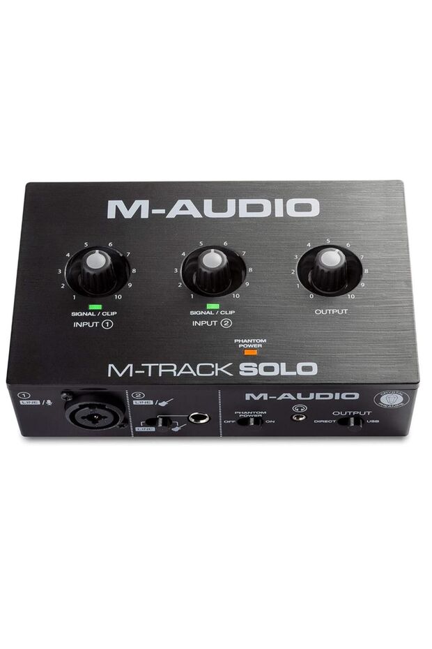 M-Track Solo - Ideal Sound Card with Recording, Streaming and Podcast Application - 6