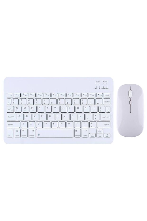 Samsung Galaxy Tab S4 T830 T835 Uyumlu Kablosuz Bluetooth Klavye Mouse Set - 1