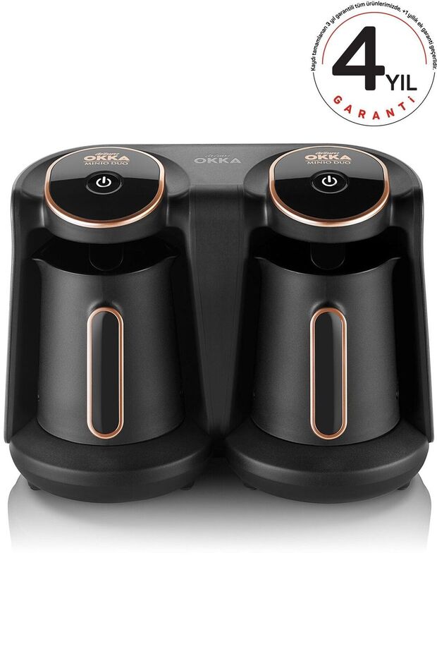 Plastik Ok006-b Okka Minio Duo Türk Kahvesi Makinesi 3 Yıl 220 - 240 V Resmi Distribütör Garantili - 2