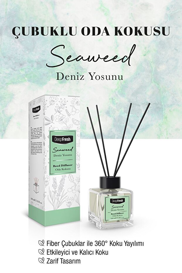 Çubuklu Oda Kokusu Deniz Yosunu 100 ml - 2