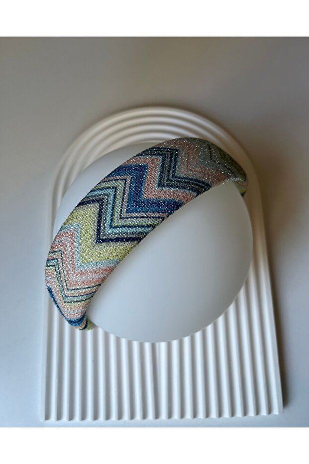 İthal Marka Zigzag Desenli Taç - 3