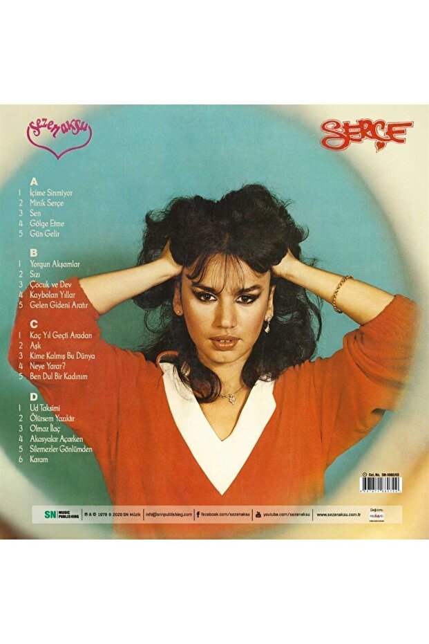 Sezen Aksu Serçe 2 Li Plak - 2