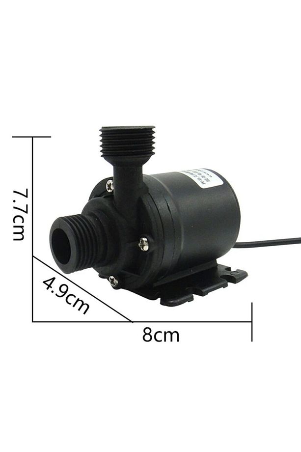 12 Volt Dc Mini Dalgıç Pompa Devirdaim Su Pompası Hidrofor 19 Watt - 2