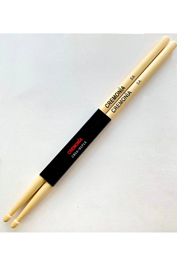 Cremonia Cr5A-Maple أعواد الطبل المزدوجة - 5A خشب، خشب القيقب