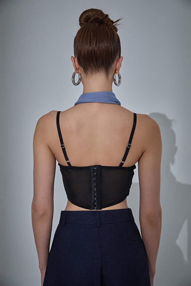 Dantelli Korse Top - 4