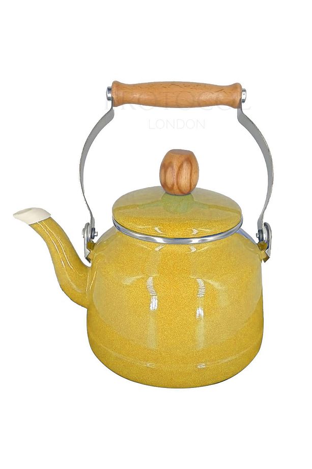 Nishev Italyan Çaydanlık Ahşap Kulp 2,5 Lt - 1