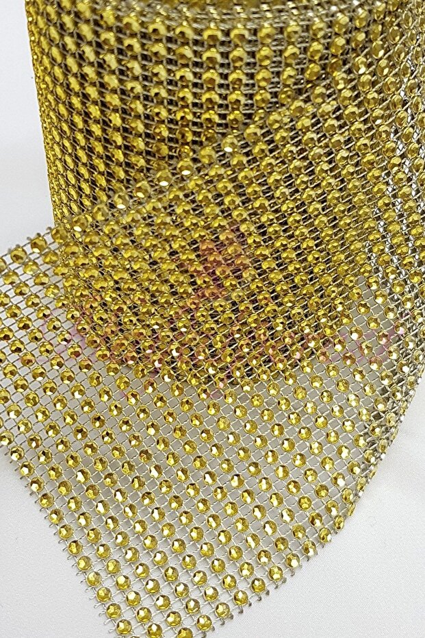 Gold Color Plastic Strip 24 Rows