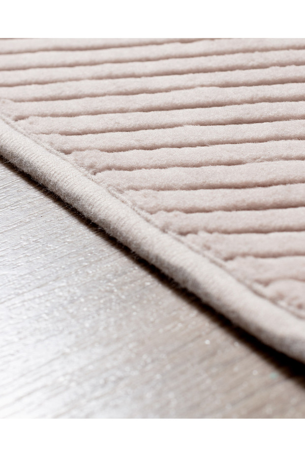Emele 2'li Banyo Paspası - Bej - 3