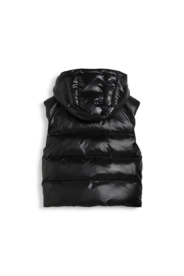 Shiny Puffer Vest Kadın Ceket - 5