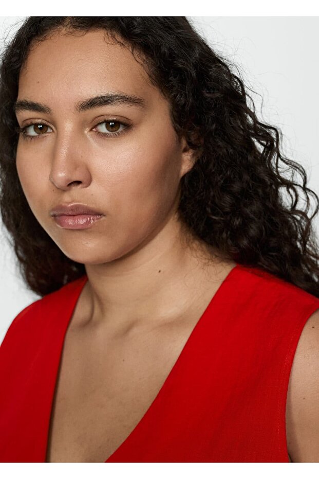 Cepli ve kemerli elbise - 7