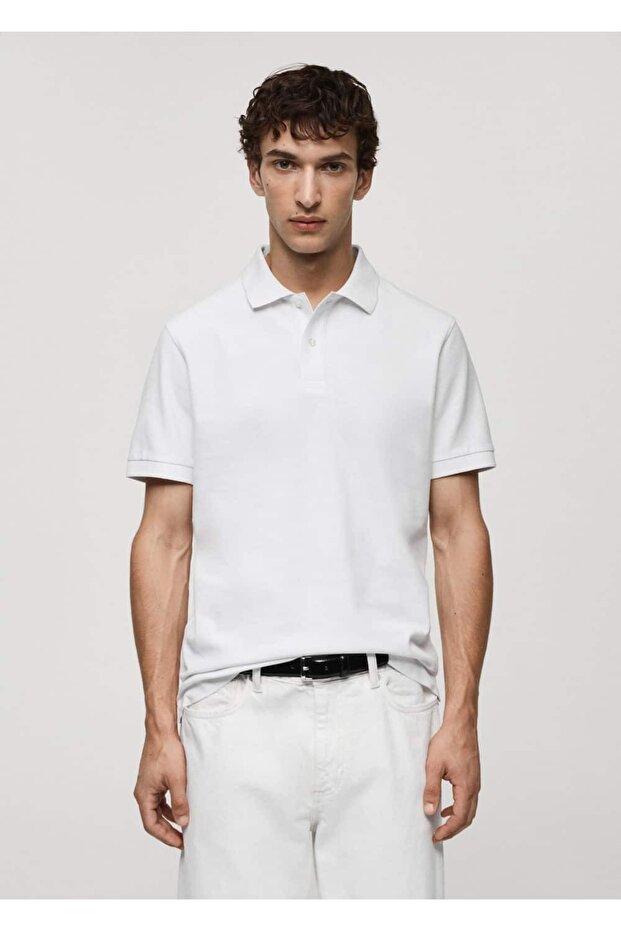 %100 pamuklu pike polo - 1