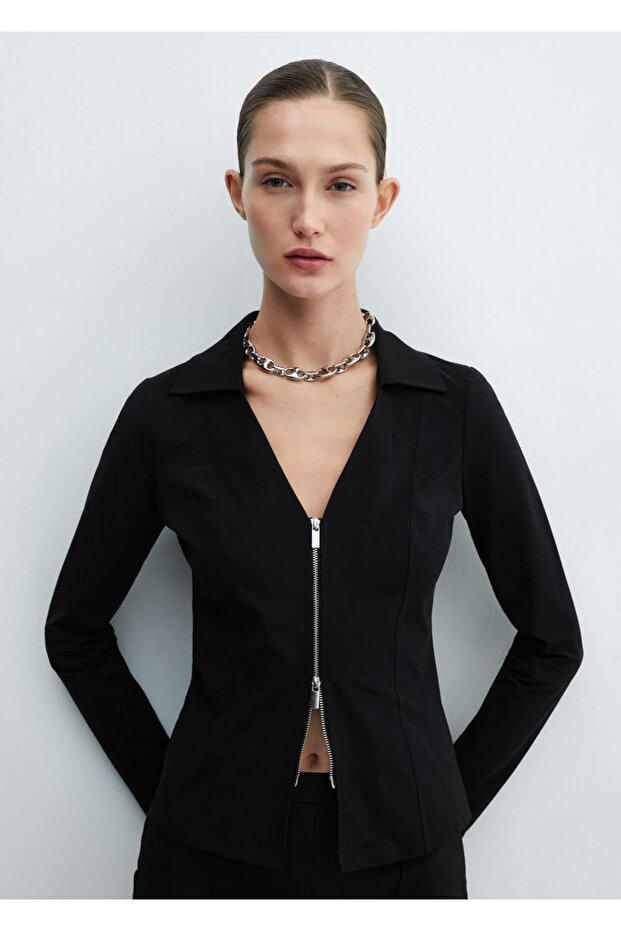 Fermuarlı ceket - 1