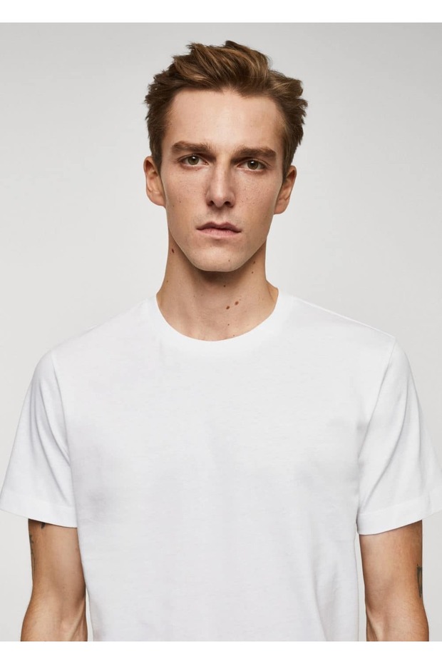 Basic Pamuklu Tişört - 7