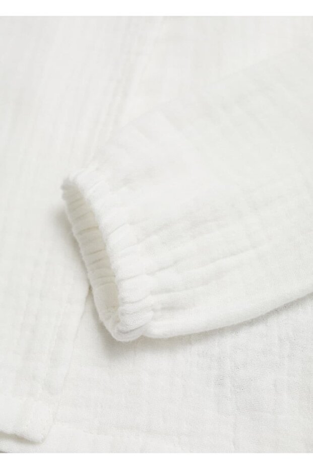 Bambu pamuklu bluz - 5