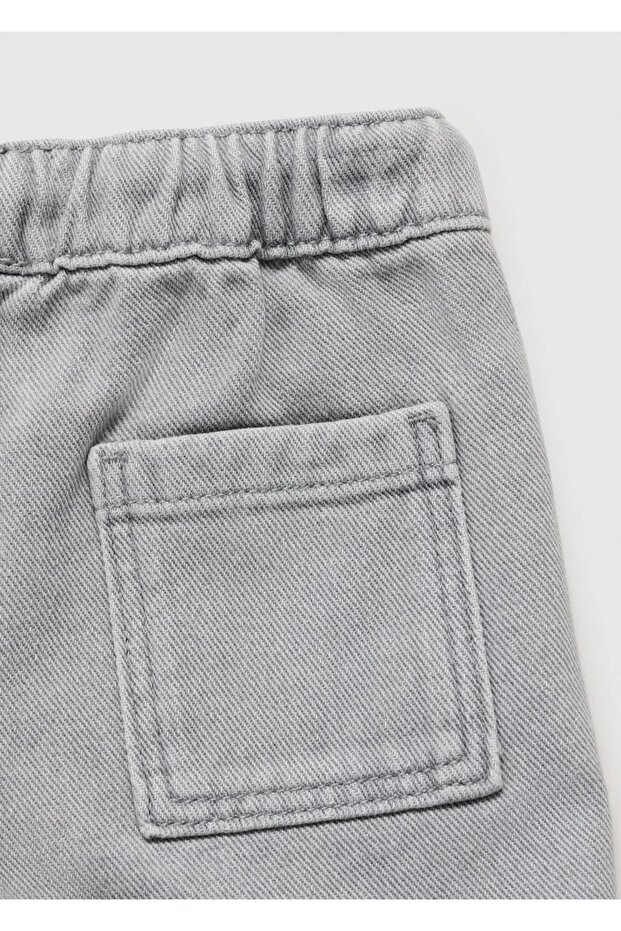 Comfy-fit bermuda kot şort - 5