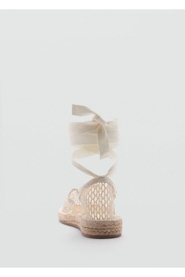 Ajur Örgü Espadril - 3