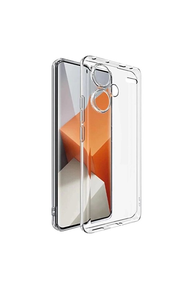 Redmi Note 13 Pro Plus Şeffaf Silikon Kılıf