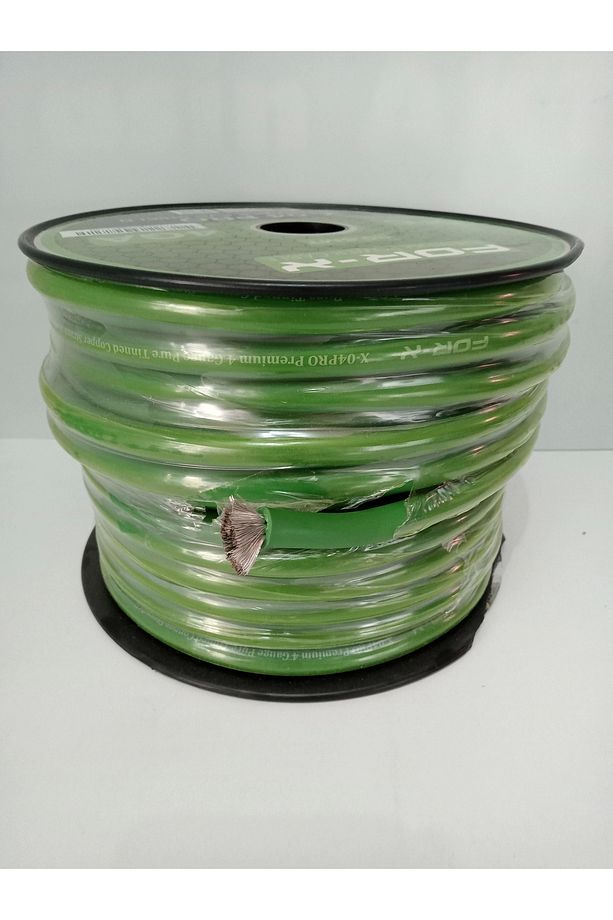 Bakır Amfi Güç Kablosu 4ga – %100 Bakır – Ofc 4ga Anfi Power Kablosu – 5 Metre - 1