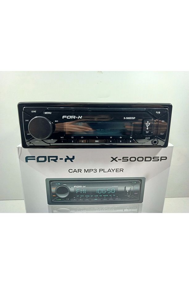 Teyp + For-x Çakmak – For-x X-500DSP 4x60w – 3 Amfi Çıkışlı Tesisat Teybi - 5