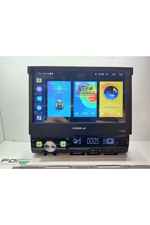 Android İndash Teyp + For-x Çakmak – For-x X-705A İndash Ekranlı Teyp – Park Kamerası - 3