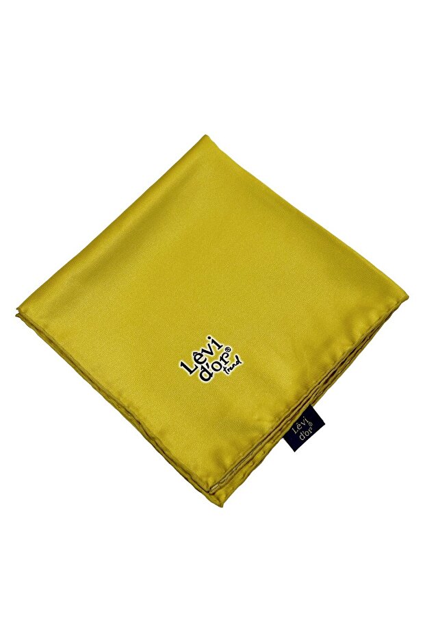Plain Trend Scarf - Yellow
