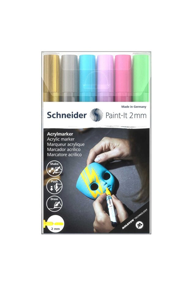 2 Mm Acrylic Marker - 310 Set/2- 120196   Scm519 - 2