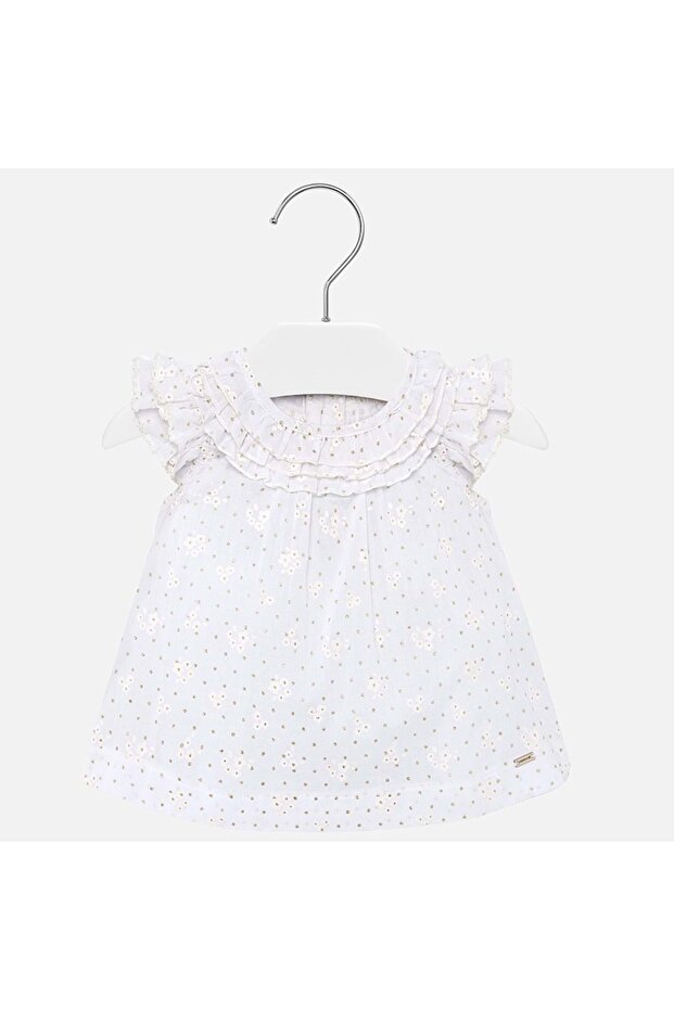 Cream Baby Girl Buluz White