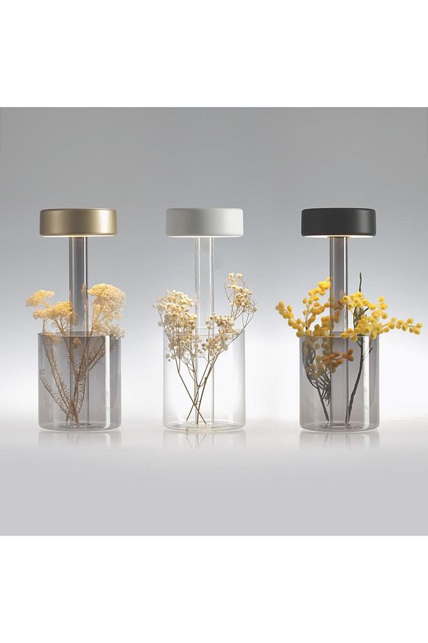 Özcan Aydınlatma 3018-03 Vase Masa Lambası Sarı - 1