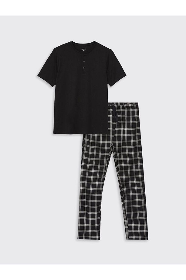 Standart Kalıp Erkek Pijama Takımı - 6