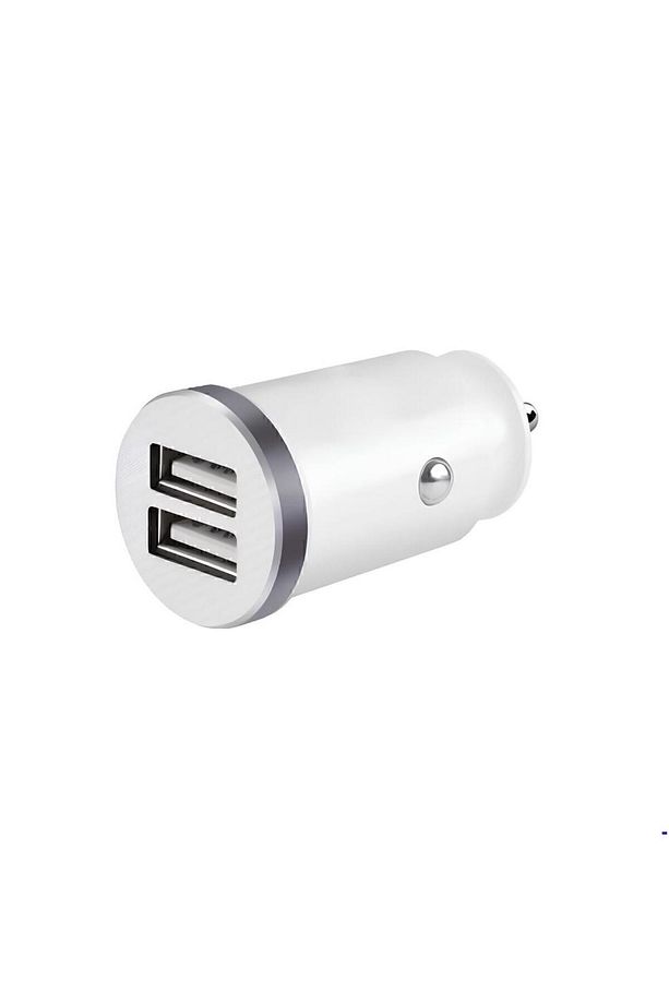 Araç Içi Çakmaklık 2xusb Girişli Hızlı Şarj 2.4a 12watt Başlık 1.2m Type-c Kablolu - 2