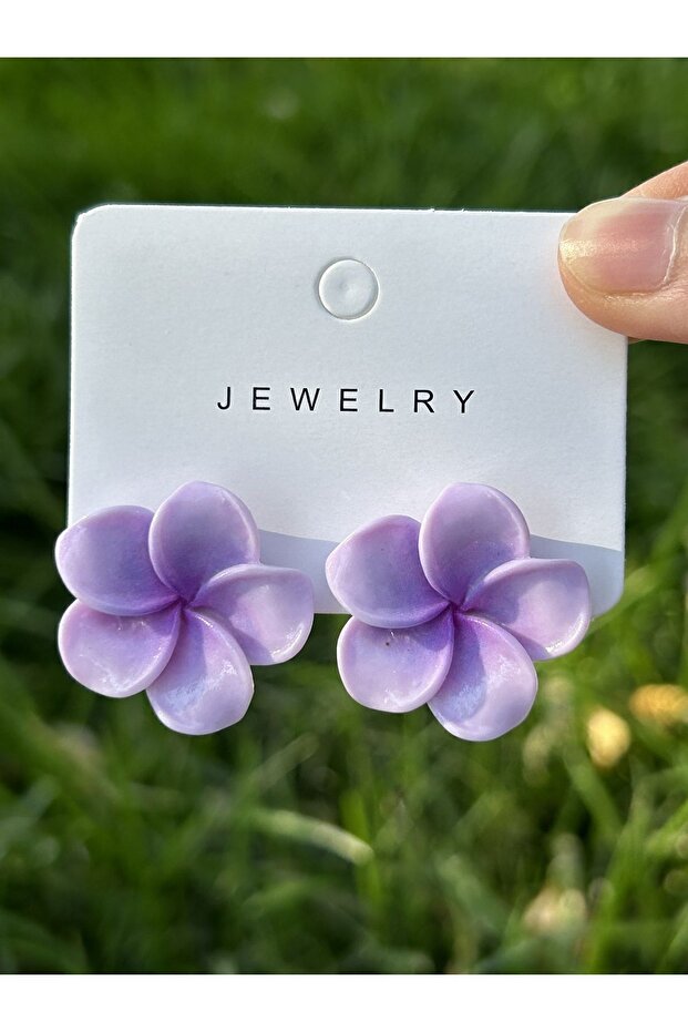 Lotus Çiçeği Küpe - 1