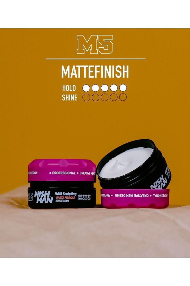 M5 Mat Görünümlü Saç Şekillendirici Wax - 100 ml - 2