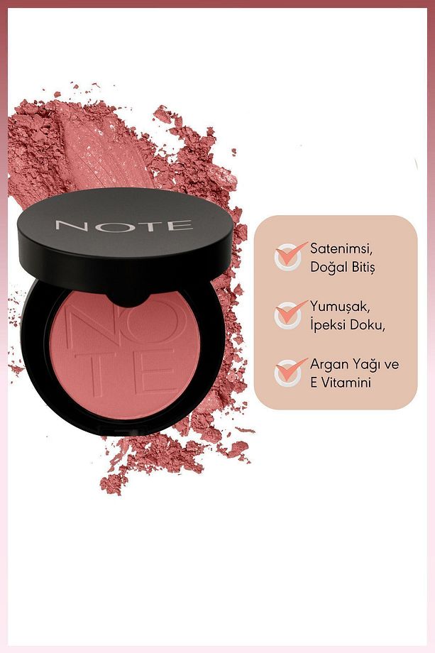 Luminous Silk Compact Blusher Toz Allık - 06 Sandy Pink - 2