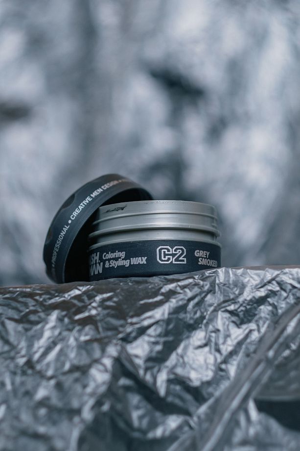 Gri Renk Saç Şekillendirici Wax - C2, 100ml - Güçlü Tutuş - 2