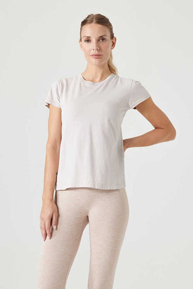 Tricou de damă Lydney Bej - 1