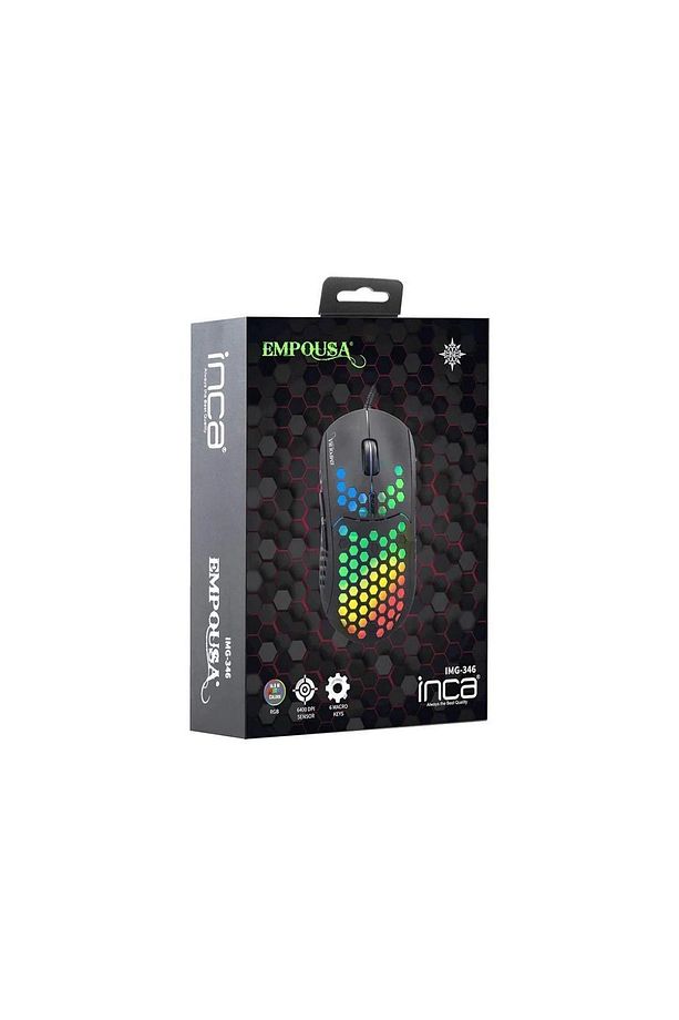 Img-346 6400dpı Empousa 6 Prog.tuş Rgb Macro Keys Gaming Mouse (1.5MT ÖRGÜLÜ SAF BAKIR KABLO) - 5