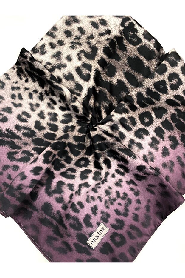 Leopar Desen Eşarp - 3