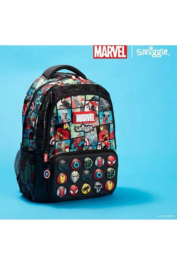 حقيبة ظهر مدرسية كلاسيكية للأولاد من مارفل - 3