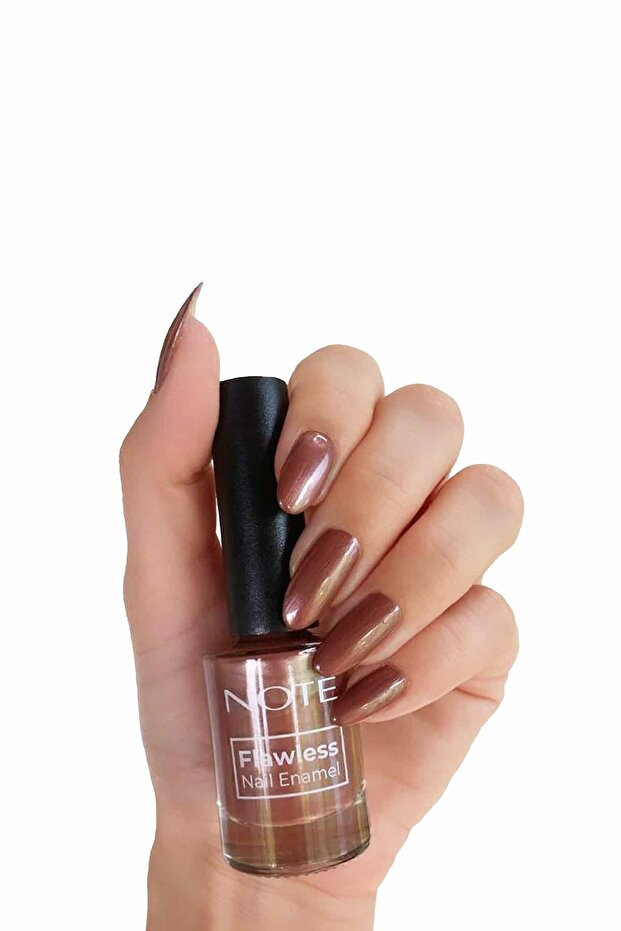 Note Cosmetics Nail Flawless Oje 26 Vintage Rose - Kahverengi