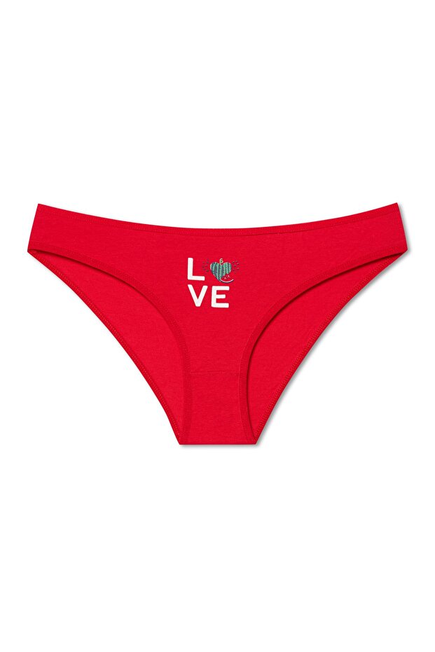 Pamuklu Basic Kadın Külot 3'lü Paket - 4