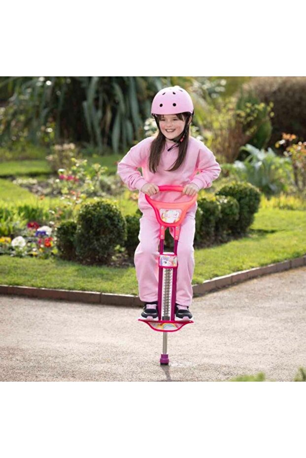 Evo Işıklı Unicorn Desenli Pogo Stick - 1