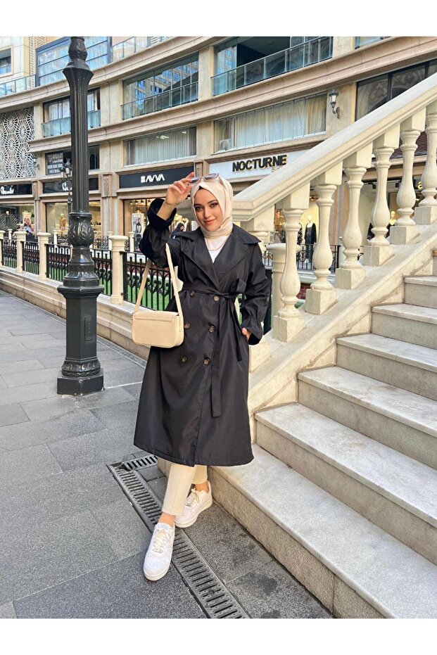 BONDİT KUMAŞ TRENÇKOT - 1