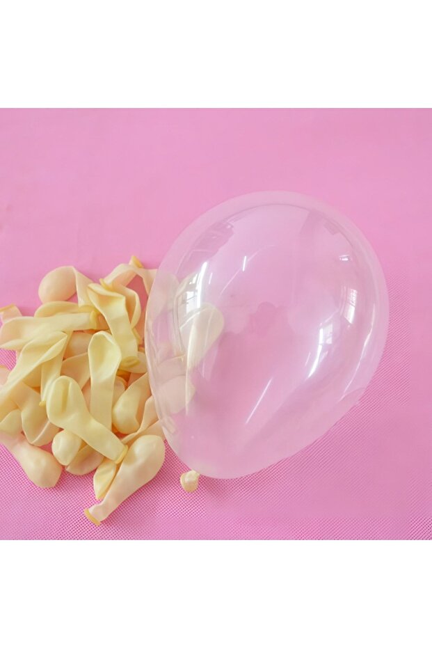 Transparent Latex Balloon 5 Pieces