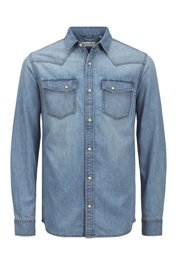 Jack jones denim shirt 12249236 jjimiller jjshirt wi 056