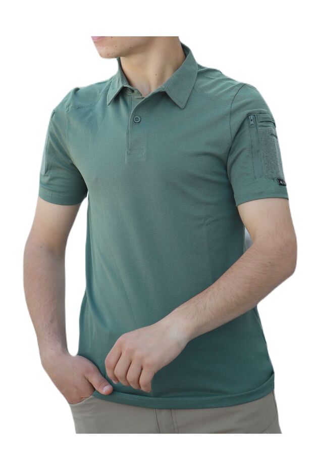 Akn 22012 Polo Collar Tactical T-Shirt