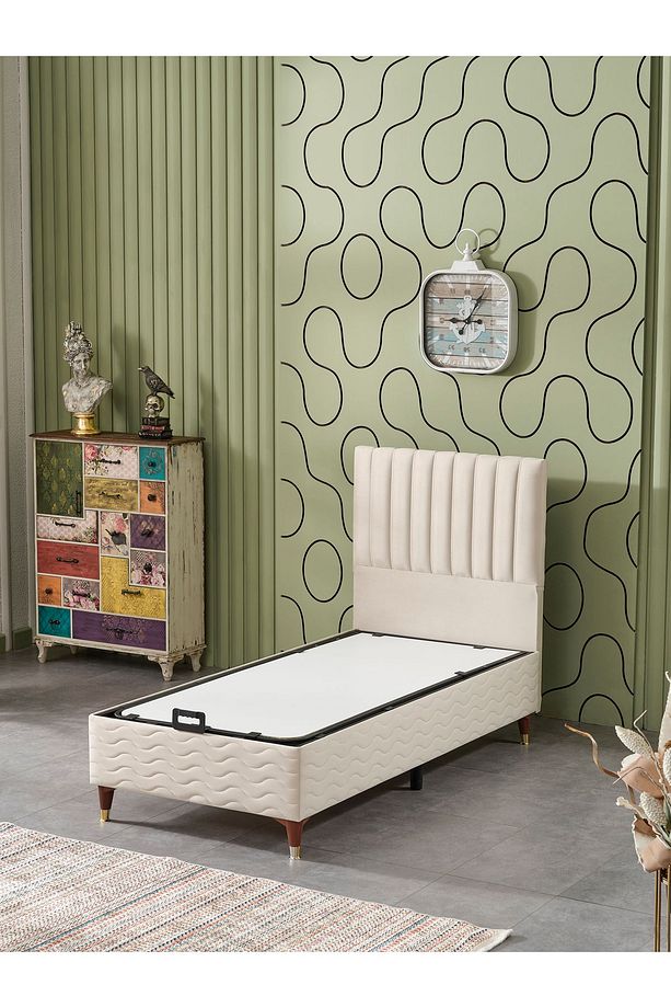 Ezgi Tek Kişilik 3Lü Set Yatak+Baza+Başlık - 2