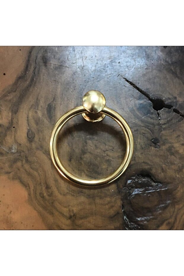Halka Kulp Altın Çap Ölçüsü 60mm - 1