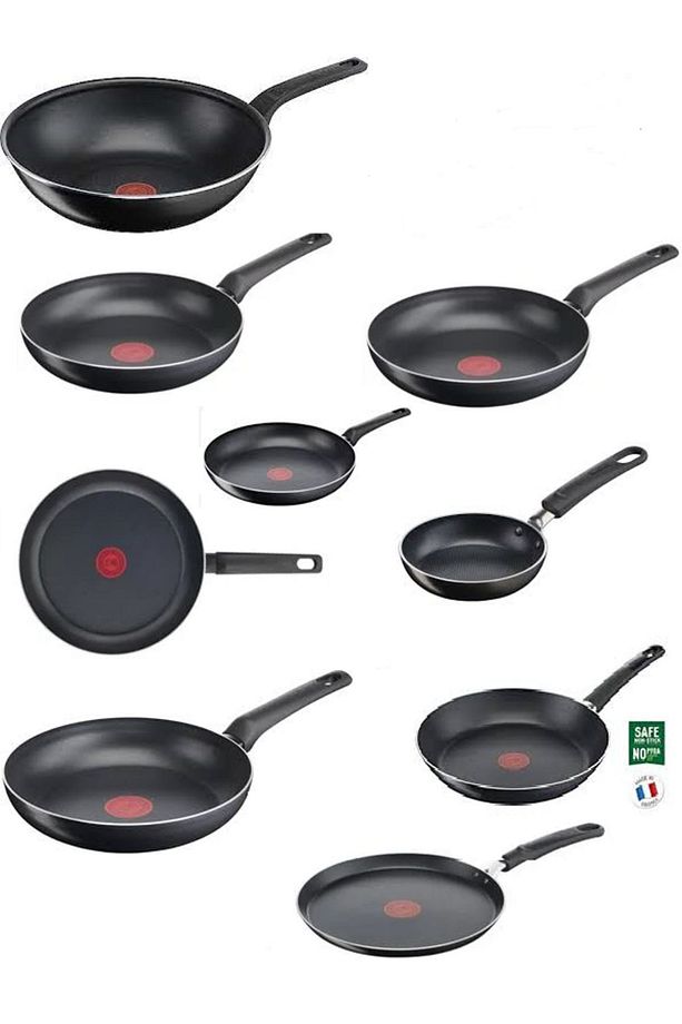 Titanyum  SimpleCook Difüzyon Tabanlı - 32+30+28+26+24+20+25KREP+28WOK +12 SOSLU cm TAVA SET - 1