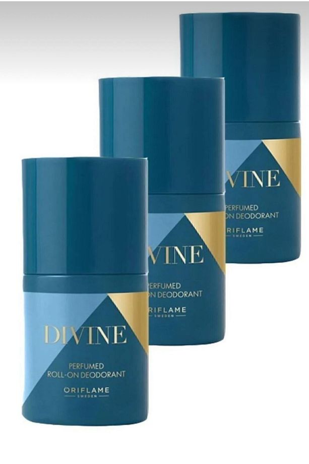 Divine Parfümlü Roll-on Deodorant 3 Adet 41542 - 1