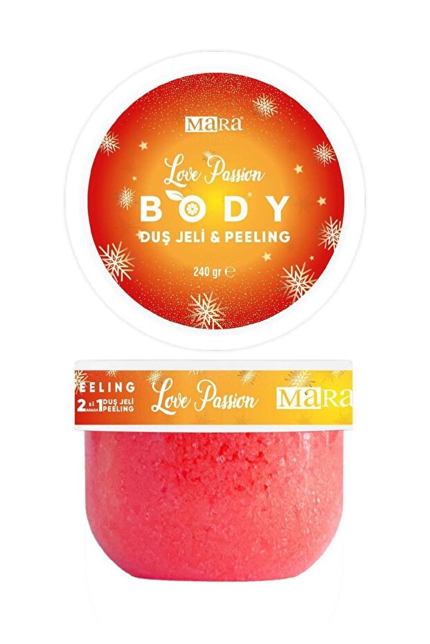 LOVE PASSION BODY SHOWER GEL PEELING / DUS GEL PEELING 240 g
